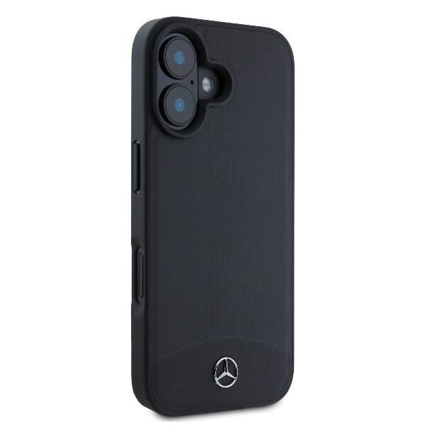 Mercedes MEHCP16MARMBK iPhone 16 Plus 6.7" czarny/black hardcase Leather Urban