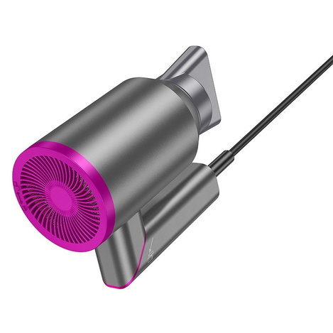 HOCO suszarka do włosów z ciepłym i zimnym powietrzem HP13 Plus czerwony róż