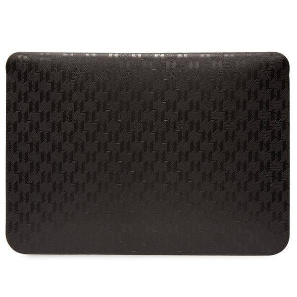 Karl Lagerfeld Sleeve KLCS14SAKHPKK 14" czarny/black Saffiano Monogram Ikonik