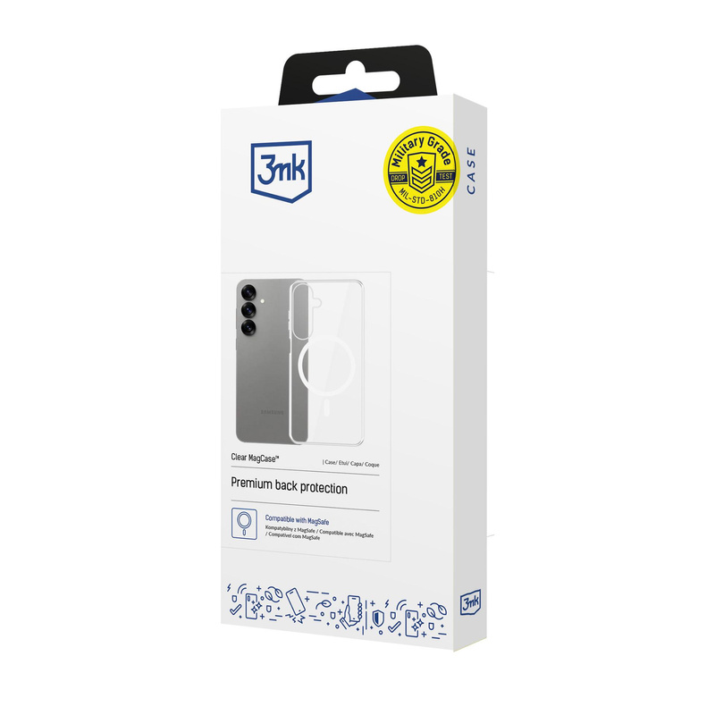 Samsung Galaxy S25+ - 3mk Clear MagCase