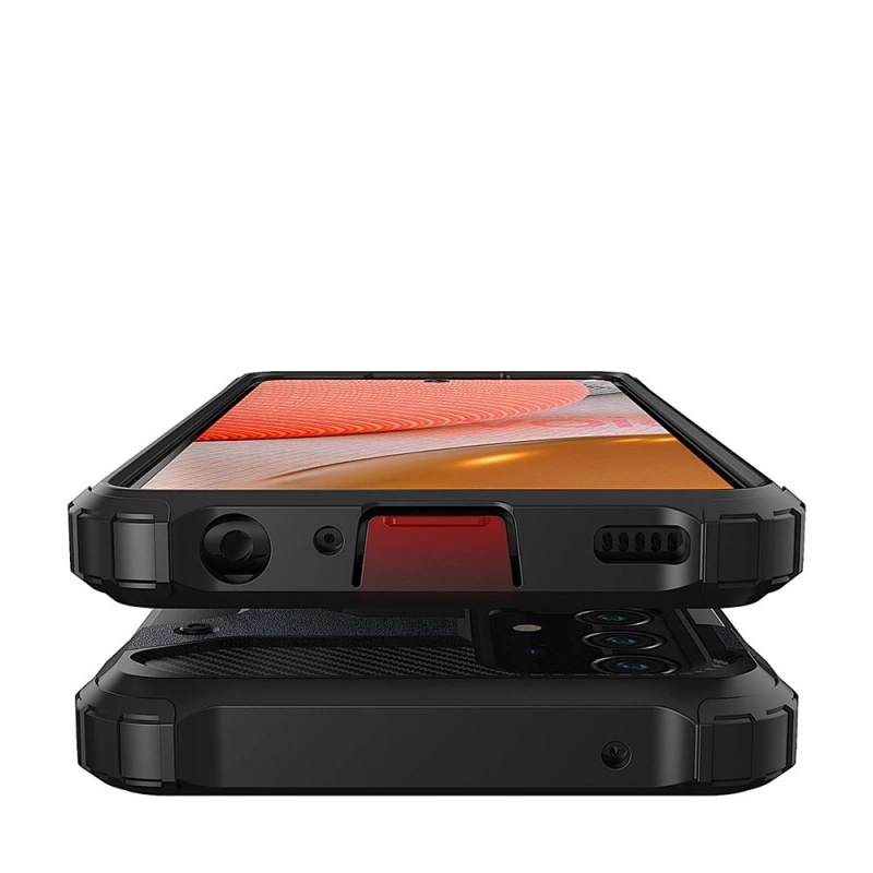 Pancerne hybrydowe etui Hybrid Armor pokrowiec na Samsung Galaxy A56 - srebrne