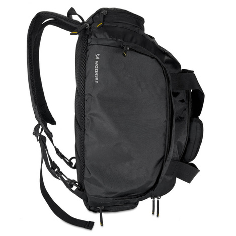 Wozinsky sports bag backpack hand luggage bag 40x20x25 cm for plane black (WSB-B01)