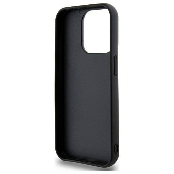 Original Case IPHONE 15 PRO MAX DKNY Quilted Stack Logo (DKHCP15XPQDSLK) black