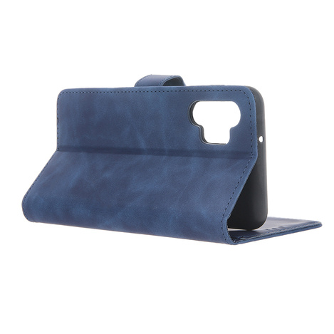 Etui Smart Velvet do Motorola Moto G24 / G04 granatowe