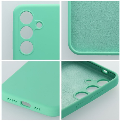 Futerał SILICONE 2mm do SAMSUNG A56 5G miętowy