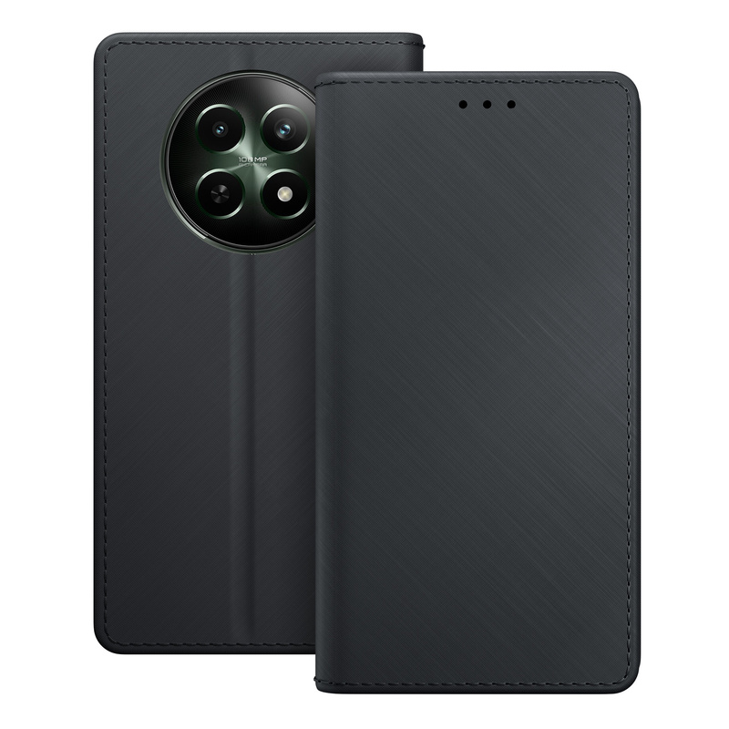 3MK Wallet Case Realme 12 5G czarny/black