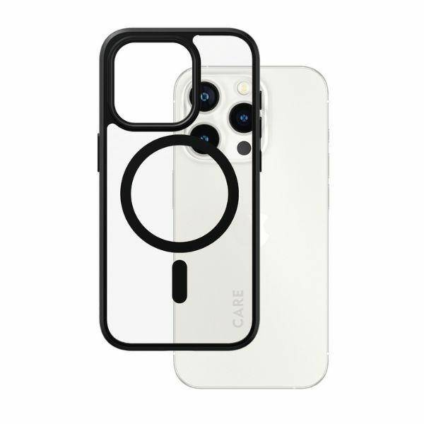 CARE by PanzerGlass Urban Combat Case MagSafe for iPhone 15 Pro - Black