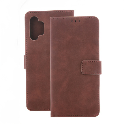 Etui Smart Velvet do Motorola Moto G24 / G04 brązowe