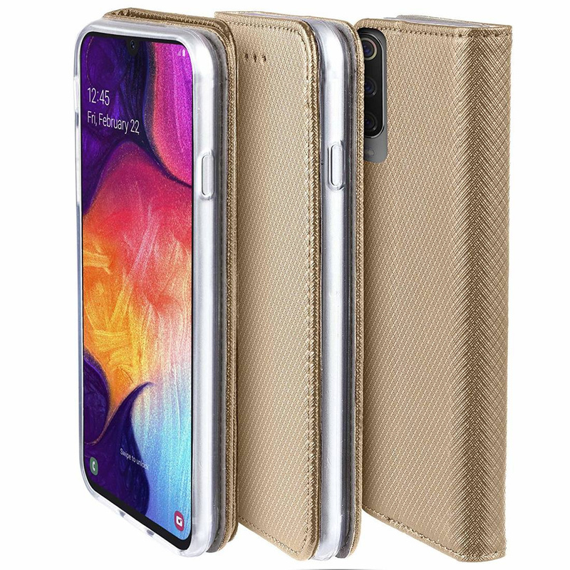 Etui Smart Magnet do Samsung S24 Ultra złote