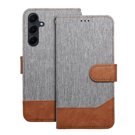 Kabura JEANS Book do SAMSUNG A36 5G szary