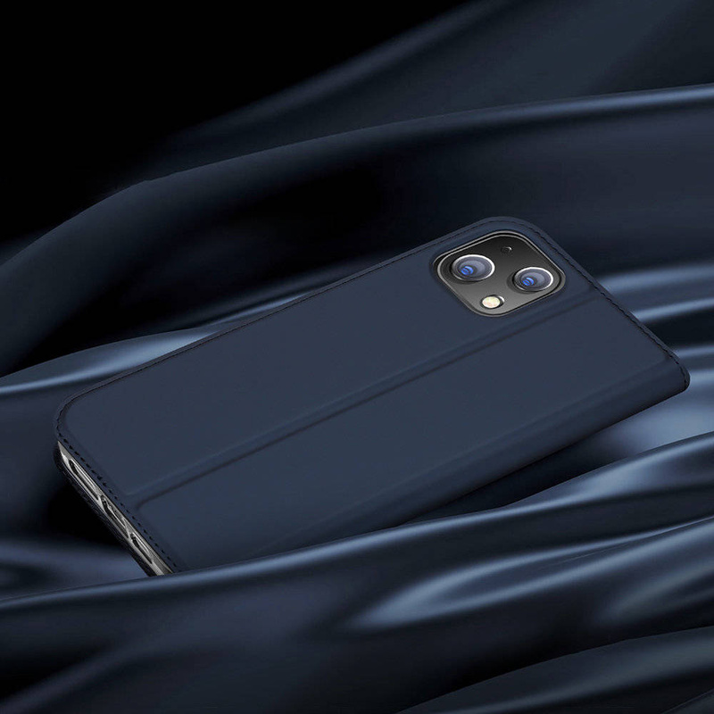 Dux Ducis Skin Pro kabura etui pokrowiec z klapką iPhone 14 Max złoty