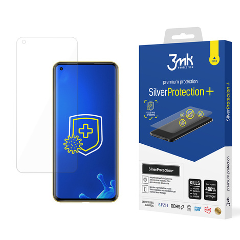 3MK Silver Protect+ Xiaomi Mi 11 Ultra 5G Folia Antymikrobowa montowana na mokro