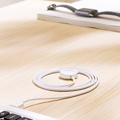 Joyroom S-IW001S induktives Ladegerät für Apple Watch mit USB-Kabel 1,2 m weiß