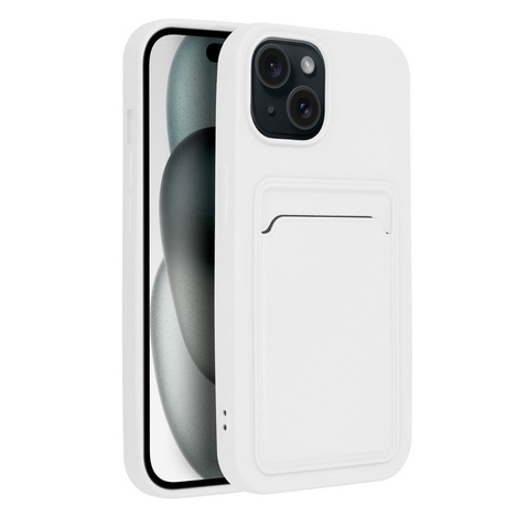 Futerał CARD CASE do IPHONE 15 biały