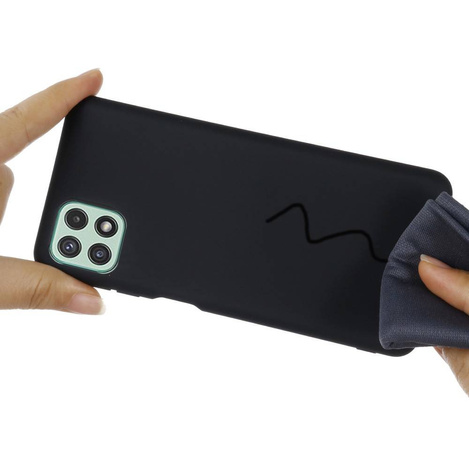 Case SAMSUNG GALAXY A22 5G Silicone case black