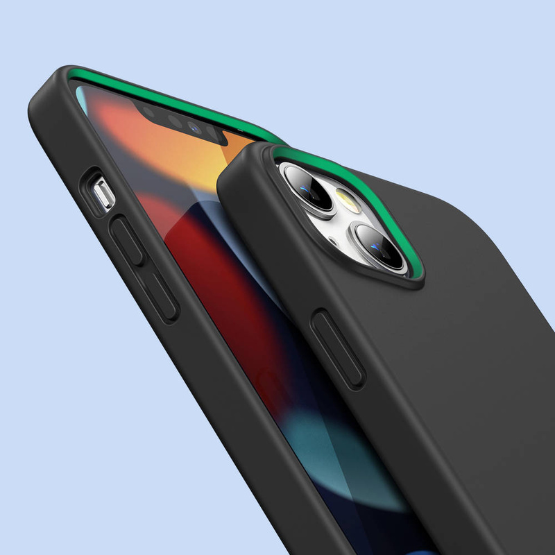 Ugreen Protective Silicone Case Soft Flexible Rubber Cover for iPhone 13 mini black