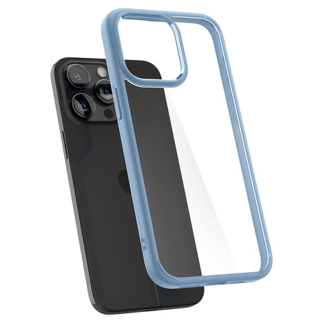 Spigen Crystal Hybrid, sierrablau – iPhone 15 Pro Max