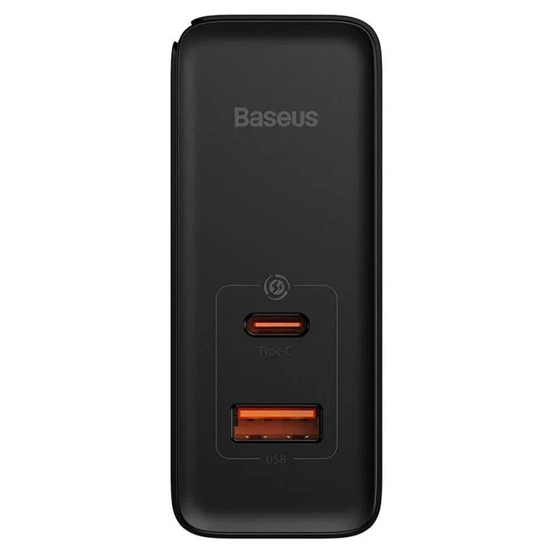 Baseus GaN5 Pro szybka uniwersalna ładowarka sieciowa GaN USB Typ C / USB 100W PD3.0, QC4.0+, AFC czarny (CCGP090201)