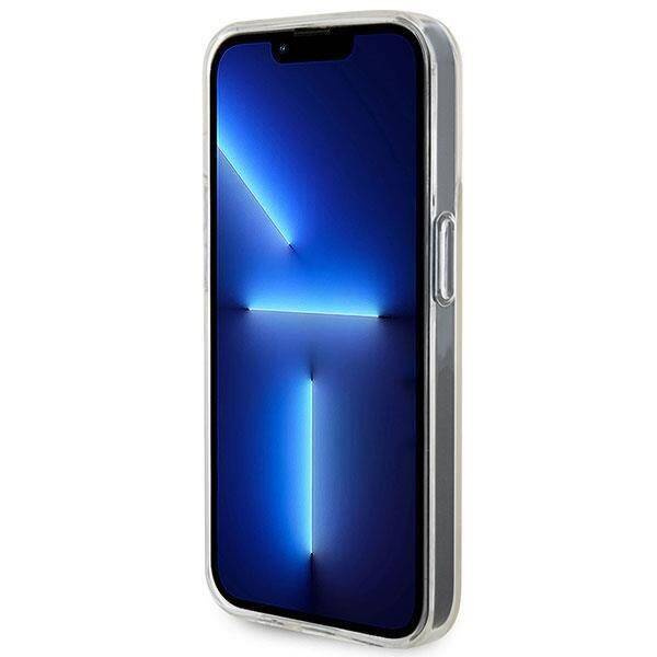 Guess GUHCP15LHDECMP iPhone 15 Pro 6,1&quot; rosa/rosa Hardcase IML Faceted Mirror Disco Iridescent