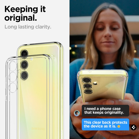 Spigen nakładka Ultra Hybrid do Samsung Galaxy A35 5G przezroczysta