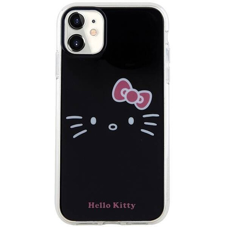 Hello Kitty IML Kitty Face Hülle für iPhone 11 / Xr – Schwarz
