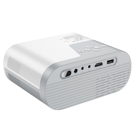 HOCO projektor z systemem Android Wi-Fi Bluetooth 720P DT2 biały