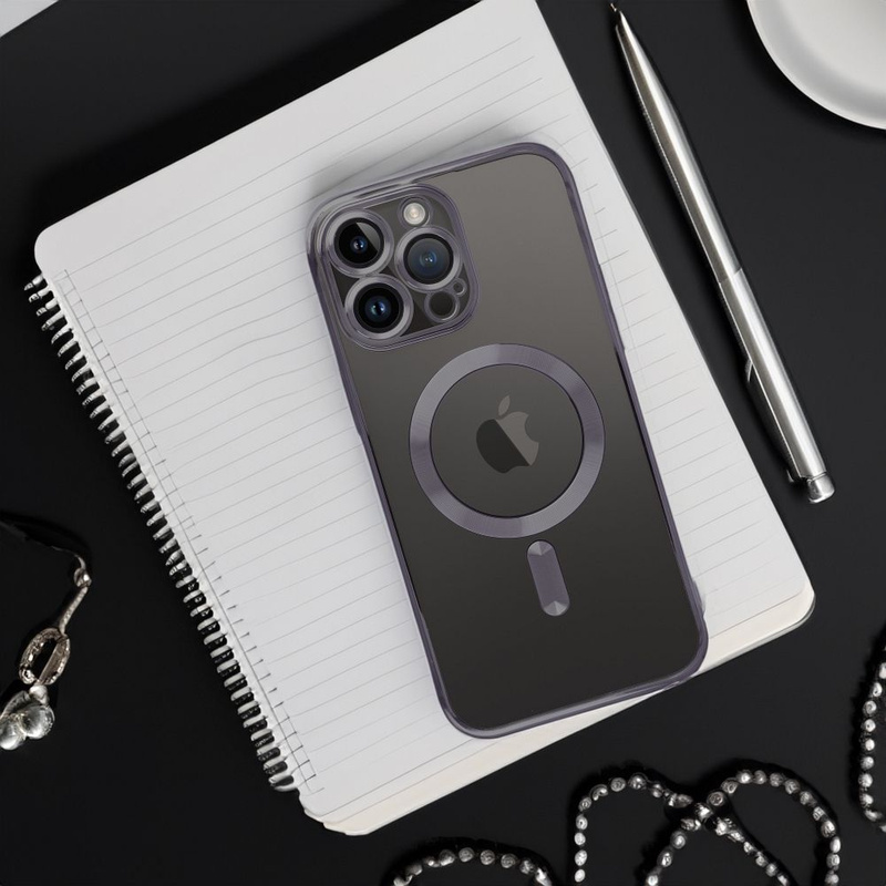 Futerał ELECTRO MAG COVER kompatybilny z MagSafe do IPHONE 16 Pro czarny