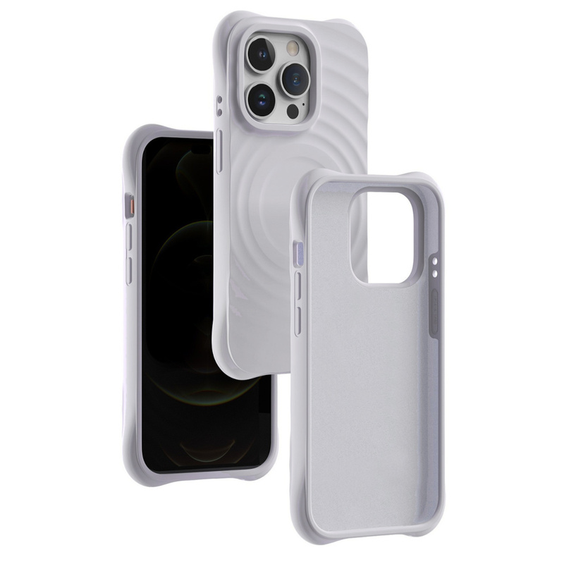 Nakładka Circle Mag do iPhone 13 Pro 6,1" szara