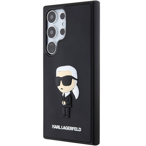 KARL LAGERFELD SAM S24 ULTRA RUBBER IKONIK KLHCS24L3DRKINK BLACK