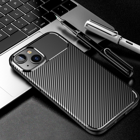 Nakładka Carbon Black do iPhone 15 Pro 6,1"