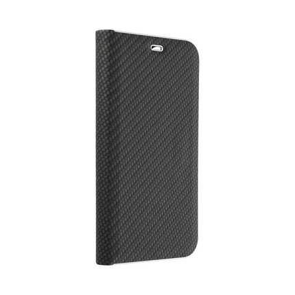 Kabura LUNA Book Carbon do IPHONE 16 Plus czarny