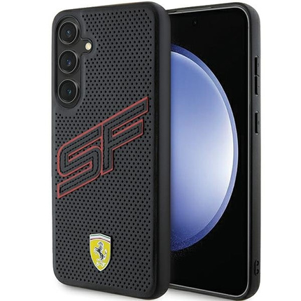 Oryginalne Etui FERRARI hardcase Big SF Perforated FEHCS24SPINK do Samsung Galaxy  S24 Czarny
