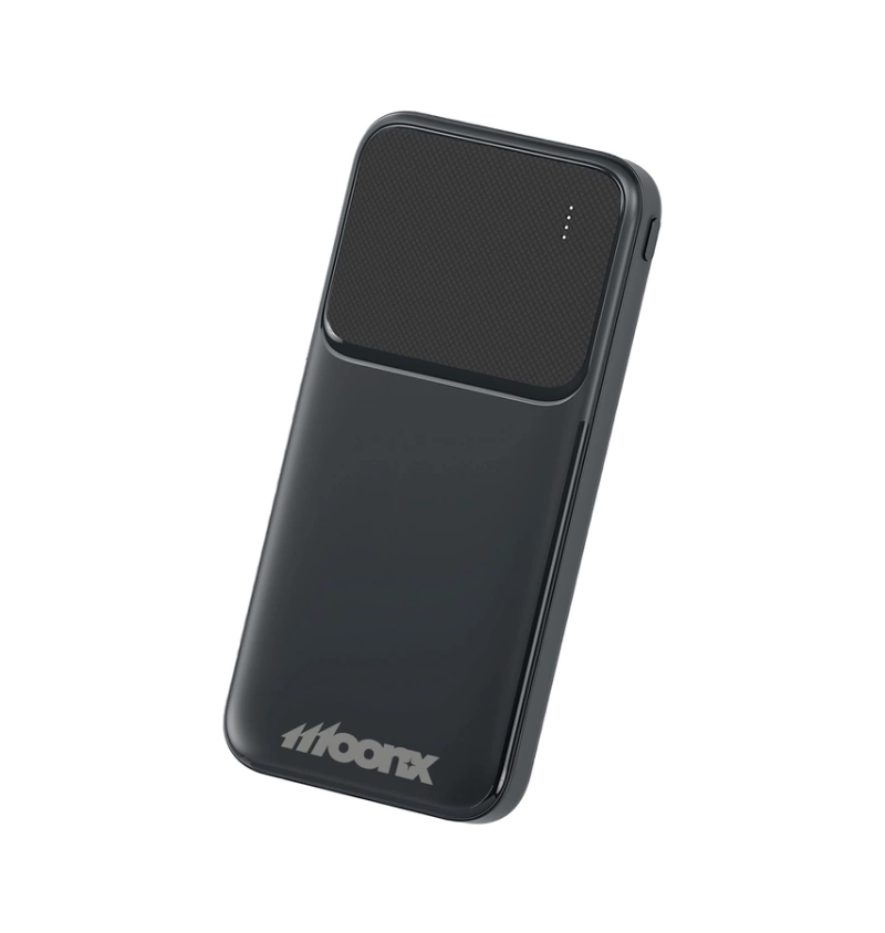 MOONX power bank MP01 2A 10W 2xUSB 10000mAh czarny