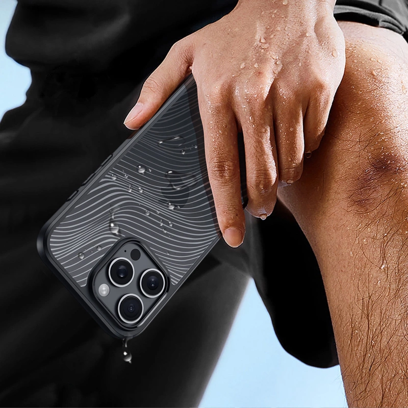 Dux Ducis Aimo case for iPhone 16 Pro Max - black