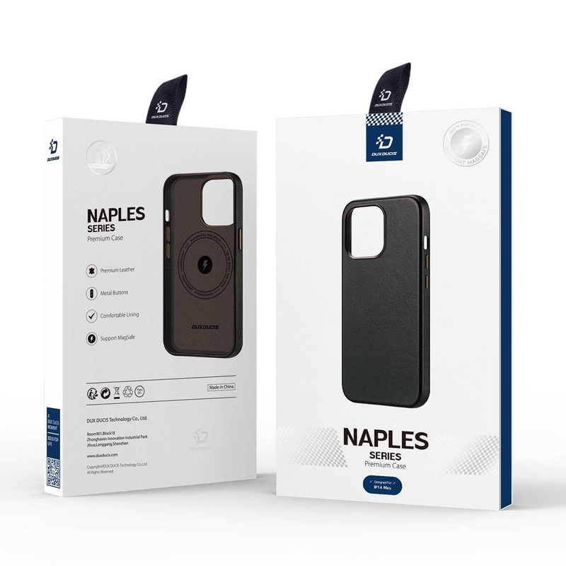 Dux Ducis Skin Pro booktype case schutzhülle aufklappbare hülle für iPhone 14 Plus dark brown