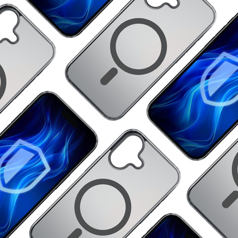 3MK Frosty MagCase iPhone 16 Plus czarny/black