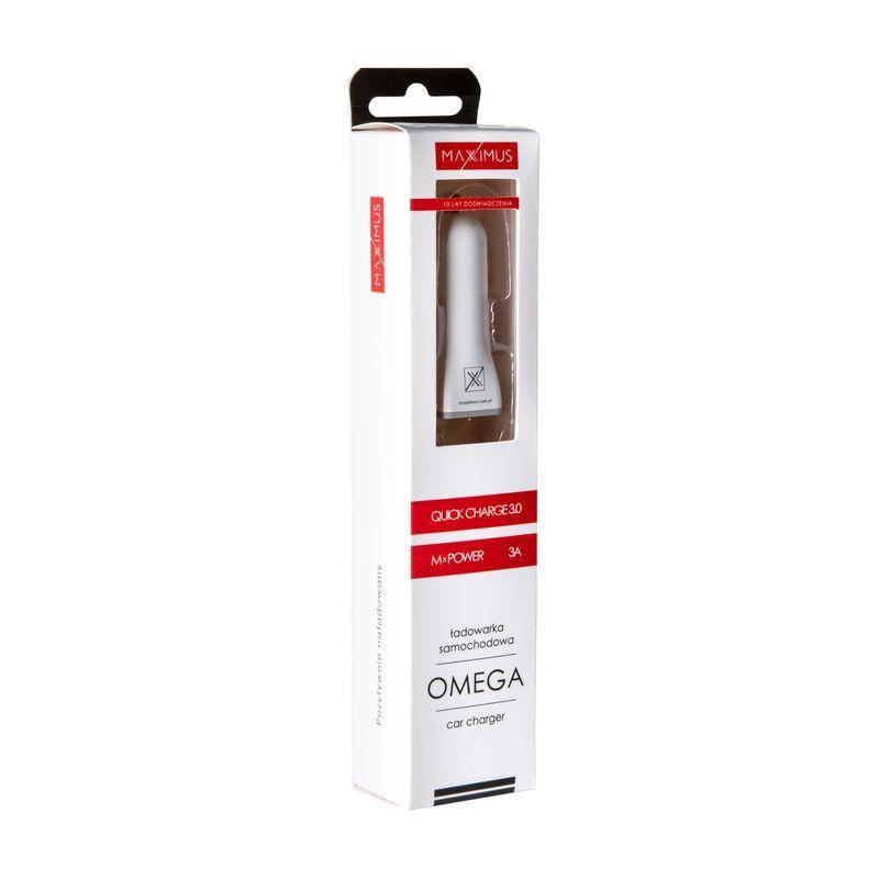 Ład. sam. Maxximus Omega 3A QUICK CHARGE 3.0