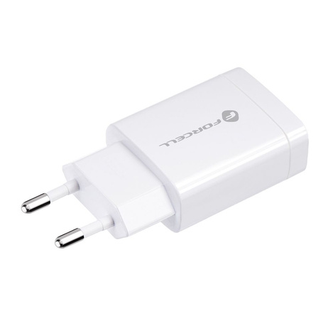 Forcell Ładowarka Sieciowa ze złączem USB A - 2,4A 18W z funkcją Quick Charge 3.0