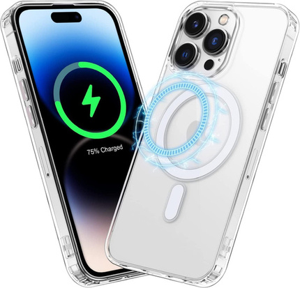Schutzhülle IPHONE 16 PRO Nexeri MagSafe Case transparent