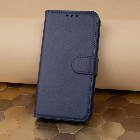 Etui Smart Classic do Samsung A71 granatowe