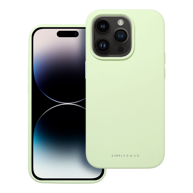 Futerał Roar Cloud-Skin - do iPhone 16 Plus Jasnozielony