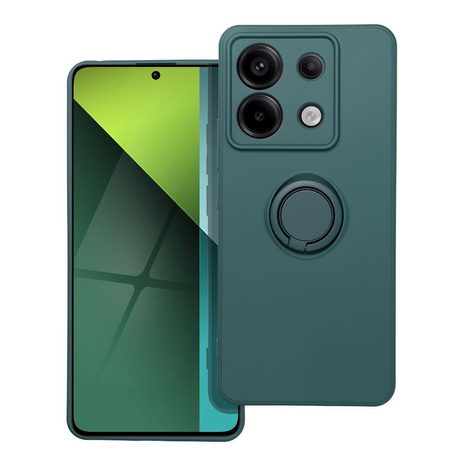 Futerał SILICONE RING do XIAOMI Redmi NOTE 13 PRO 5G  zielony