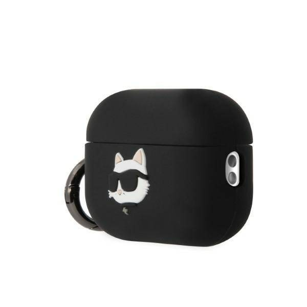 Karl Lagerfeld Silicone NFT Choupette Head 3D - Etui AirPods Pro 2 (czarny)
