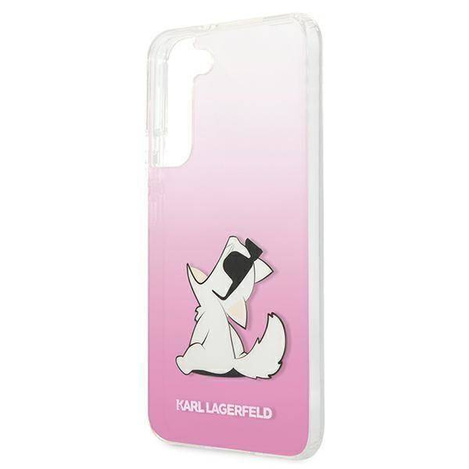 Karl Lagerfeld KLHCS22MCFNRCPI S22 + S906 Hardcase pink / pink Choupette Eat