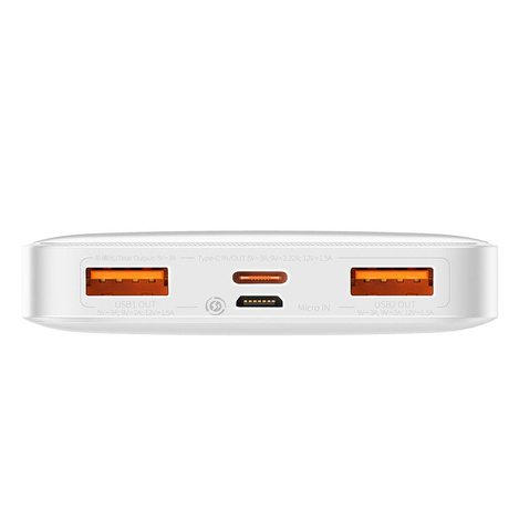 Powerbank Baseus Bipow 10000mAh, 20W (white)
