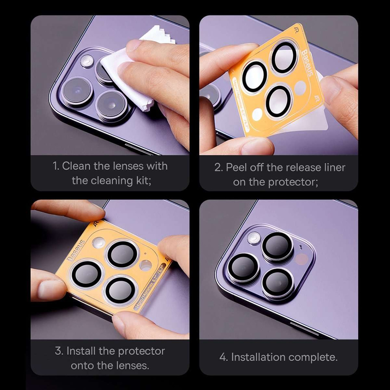 Camera Glass for iPhone 13 Pro Max / 13 Pro Baseus Camera Glass