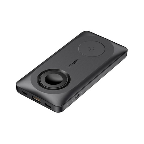 Bateria zewnętrzna (Powerbank) VEGER MagMulti - 10 000mAh LCD Quick Charge kompatybilny z MagSafe + ładuje Apple Watch PD 22,5W (W1156)