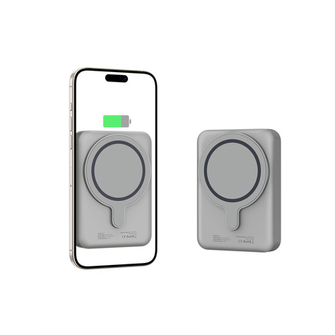 Powerbank Tech-Protect PB11 LifeMag MagSafe 10000 mAh - tytanowy