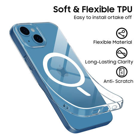 TECH-PROTECT FLEXAIR MAGSAFE IPHONE 13 MINI CLEAR