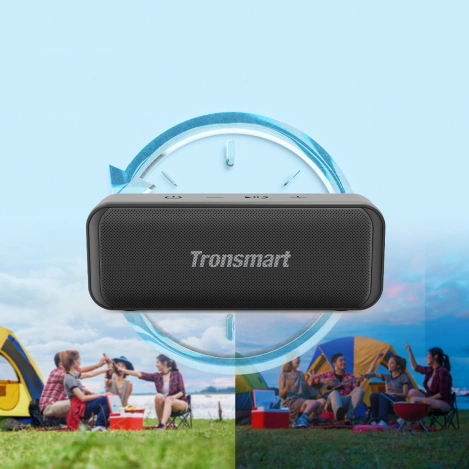 Tronsmart T2 Mini 2023 10W kabelloser Bluetooth-Lautsprecher – Schwarz